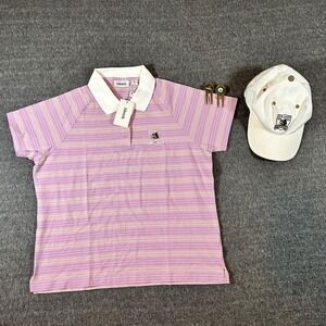 Vintage U.S Open Oakmont Womens Merch: Ashworth Polo Deadstock, Cap, and 2 Clips
